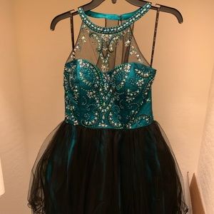 Camilla La Via Short Evening Gown Sz 6